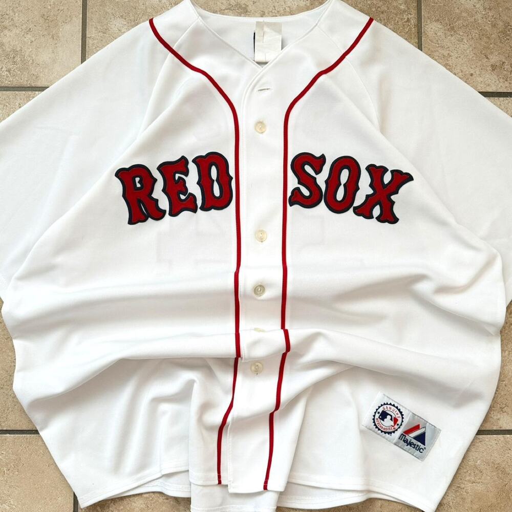 Majestic MLB Boston Red Sox David Ortiz Big Papi Jersey - Size XL - Picture 2 of 5
